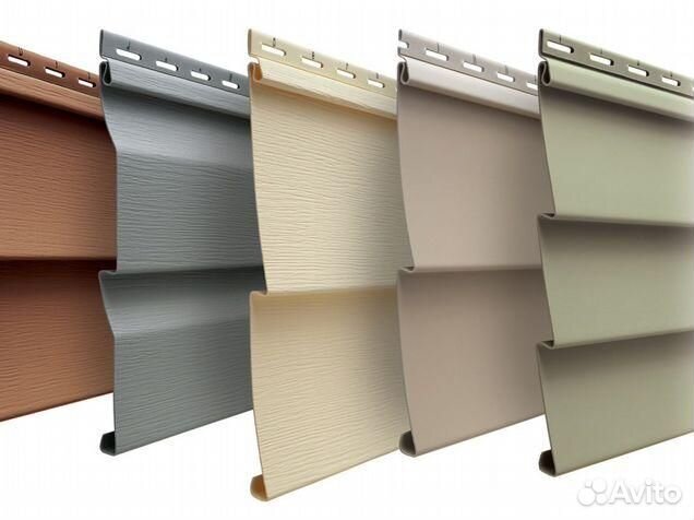 Сайдинг Ю-пласт виниловый и металлический