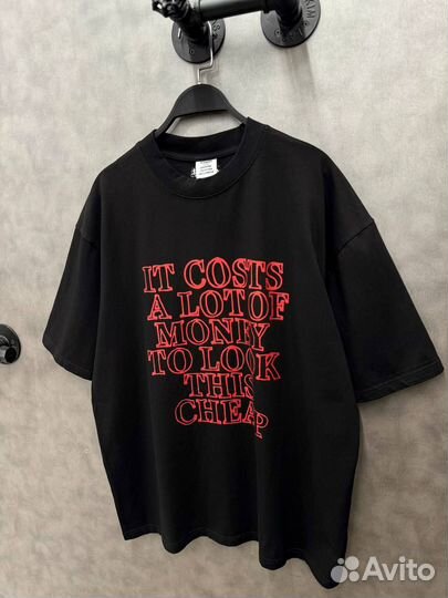 Vetements футболка оверсайз