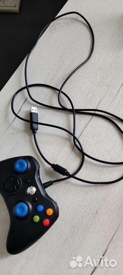 Джойстик xbox 360 проводной