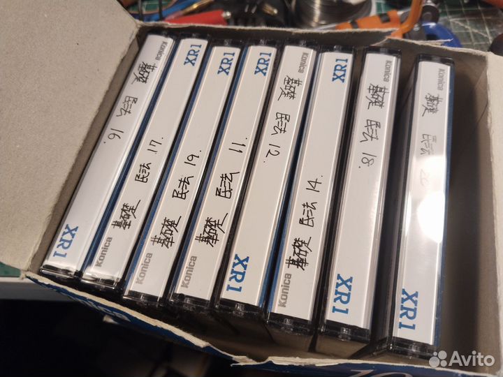 Аудио кассеты konika XR1