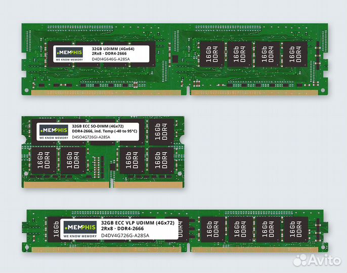 DDR2 DDR3 DDR4 2gb с гарантией