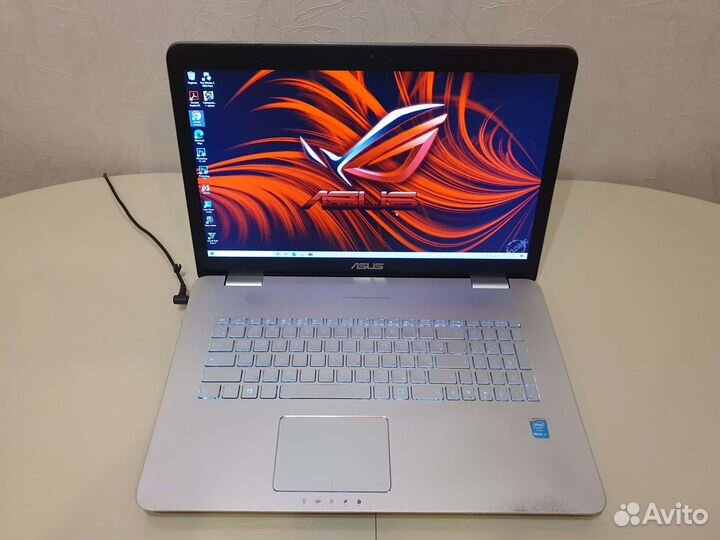 Игровой ноутбук Asus N751jk