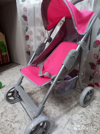 Коляска для кукол новая