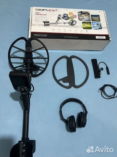 Металлоискатель Nokta makro simplex plus бу