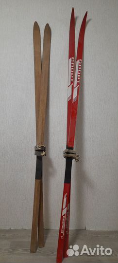Лыжи беговые деревянные,20 век