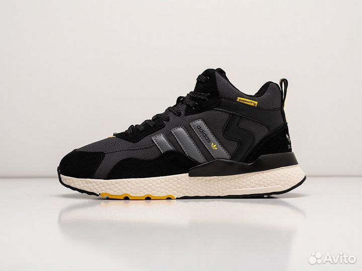 Зимние Кроссовки Adidas Nite Jogger Hi цвет Черный