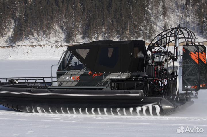 Аэролодка SibEX Tourist 400 л.с + 8 лопастной винт