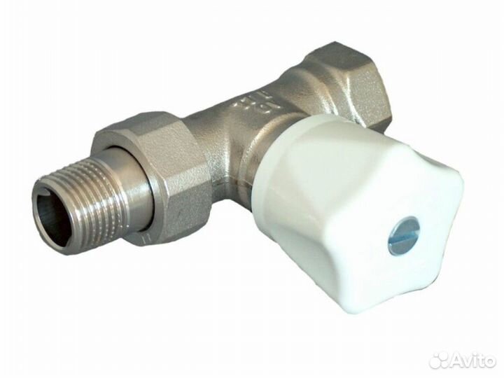 Вентиль, серия HR, проходной, DN-15, 1/2, вн, нике