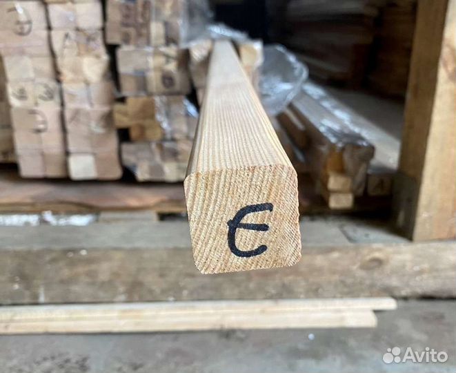 Брусок лиственница 45х45