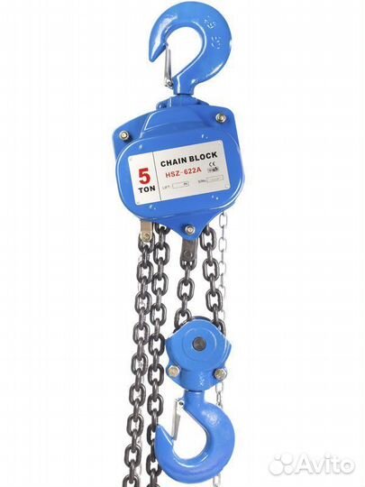 Таль ручная шестеренная трш 5т, 12м (тип 622-А)