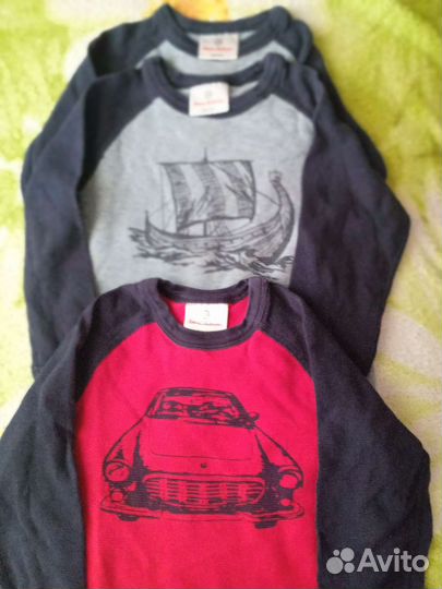 Лонгслив 3 шт 104