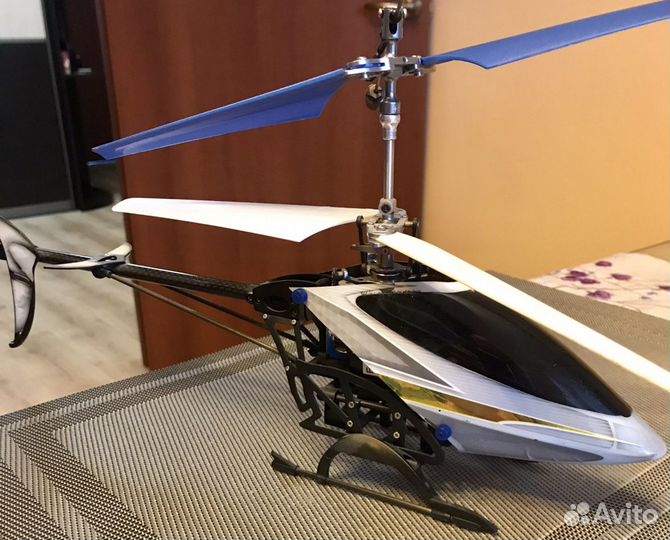 Радиоуправляемый вертолет lama в обвесе X-treme