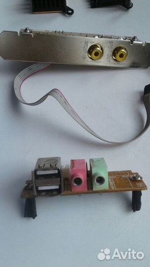 Переходник DIN 6F/DIN 5M, S-pdif USB+Audio