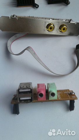 Переходник DIN 6F/DIN 5M, S-pdif USB+Audio