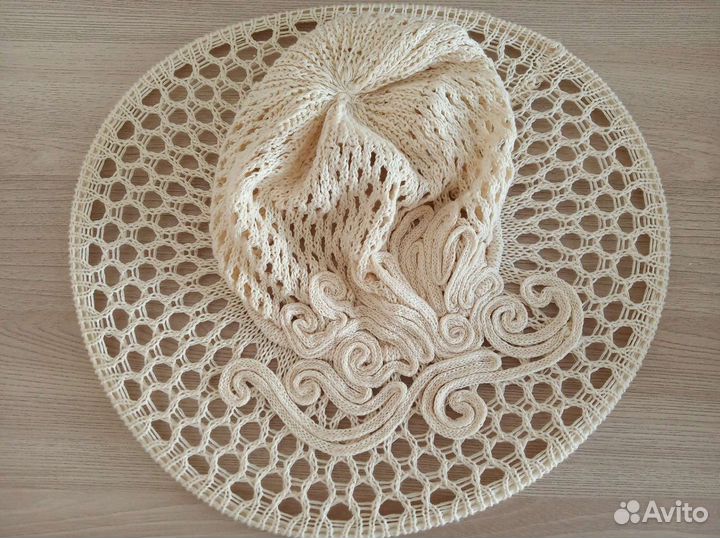 Шляпа ажурная