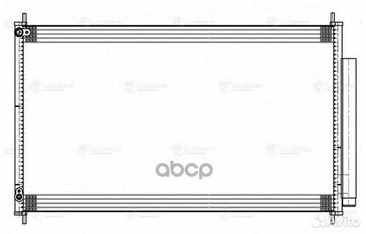 Радиатор кондиц. для а/м Honda Pilot II (08) 3