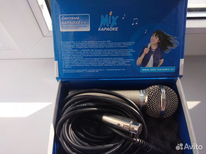 Микрофоны для караоке, 2 штуки