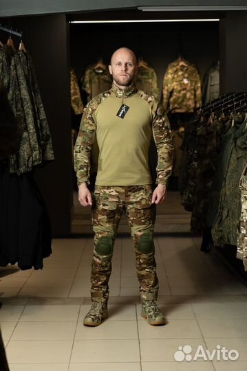 Костюм тактический G1 с защитой, мультикам