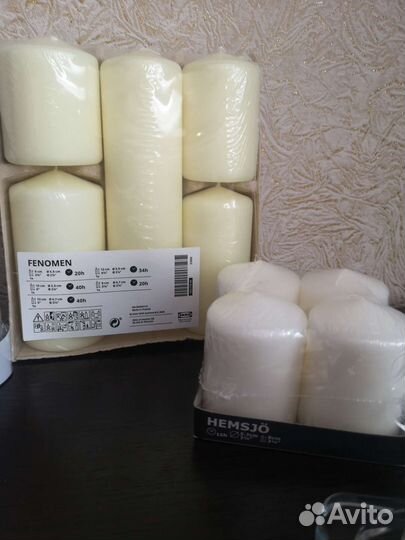 Свечи икеа IKEA