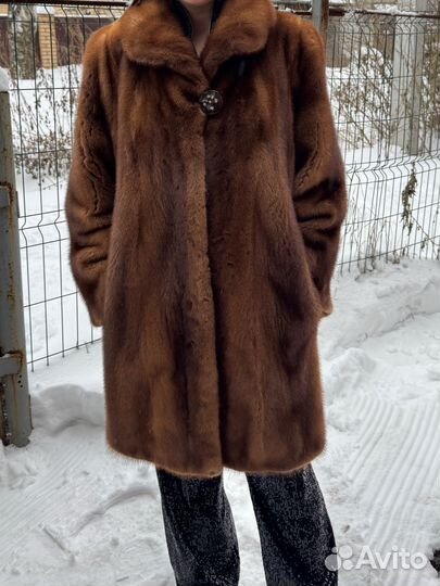 Шуба норковая 46 48