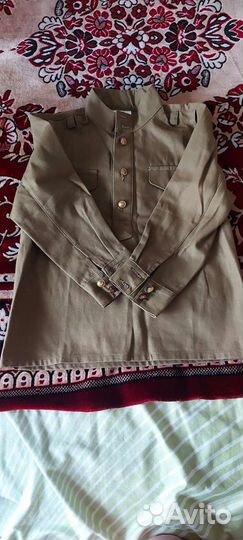 Гимнастерка детская для девочки