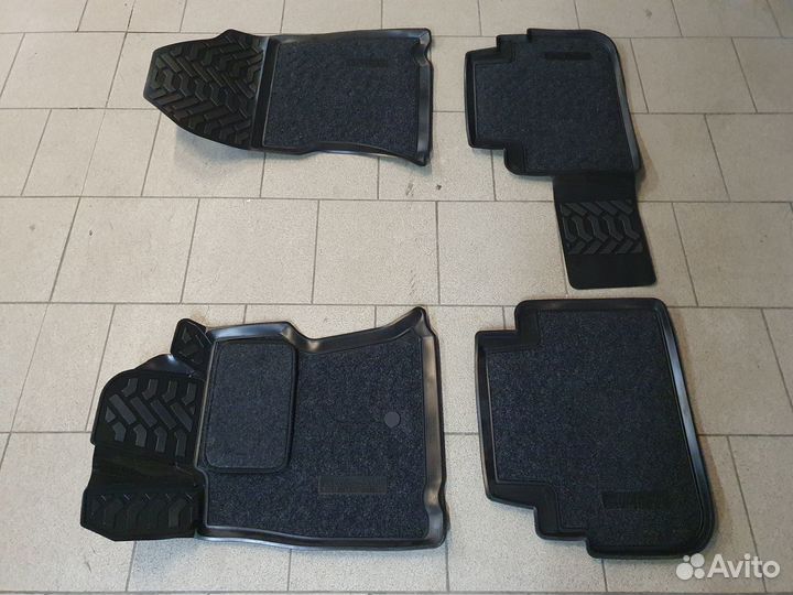 Коврики 3D Lux салон Subaru Forester V (2018-н.в.)