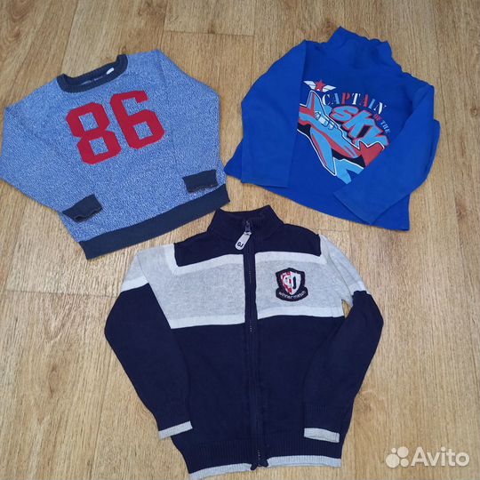 Детские вещи, одежда 98 104 на мальчика пакетом
