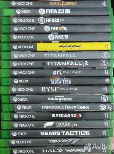 Игры на xbox one диски
