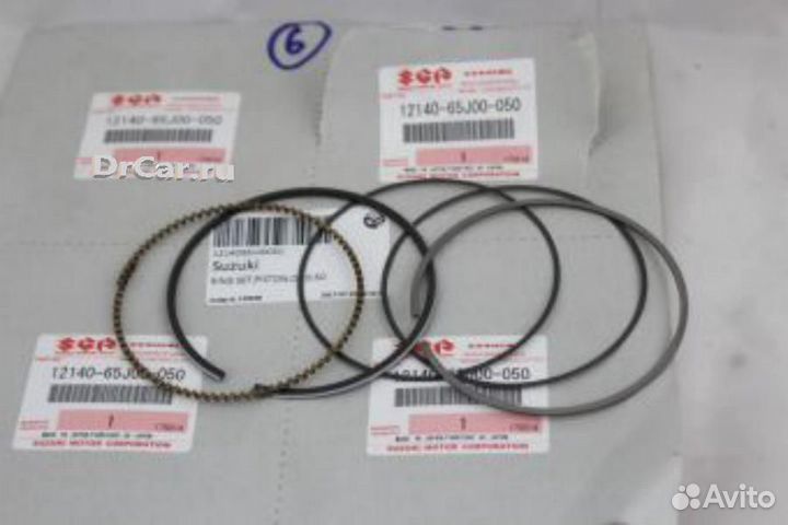 Suzuki 1214065J00050 Кольца поршневые suzuki 1214065J00050