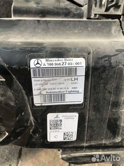 Фара передняя левая Mercedes-Benz X166