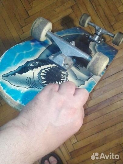 Скейтборд бу неубиваемый