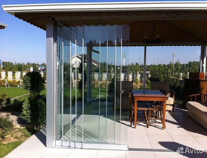 Безрамное остекление