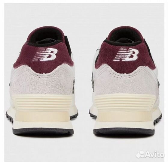 New Balance 574 'White Burgundy'