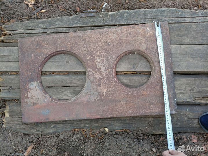 Плита чугунная для печи бу