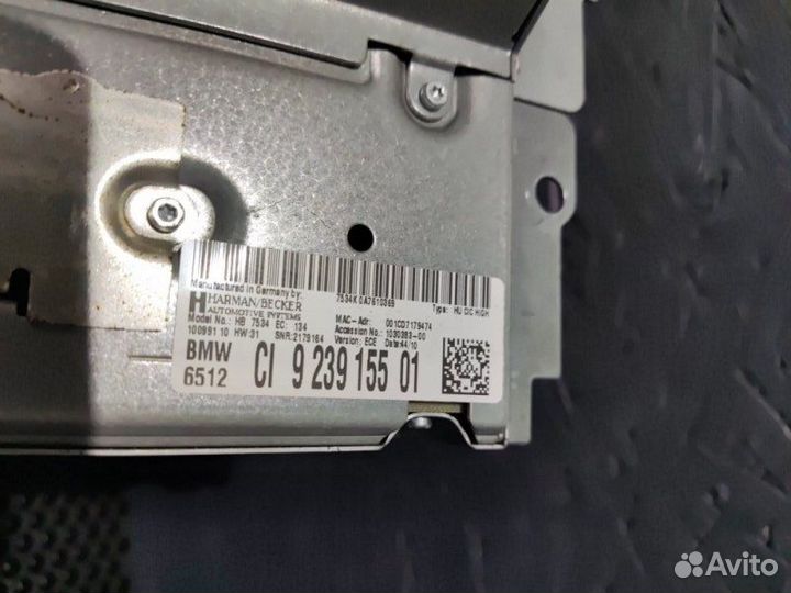 Магнитола Bmw 550Ix F10 N63 2010