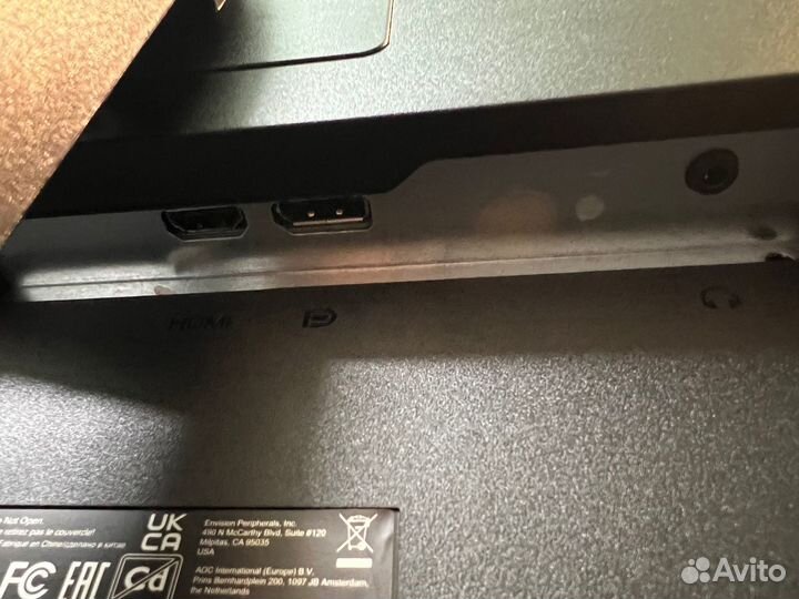 Монитор 23.8' AOC G2490VXA Black-Red