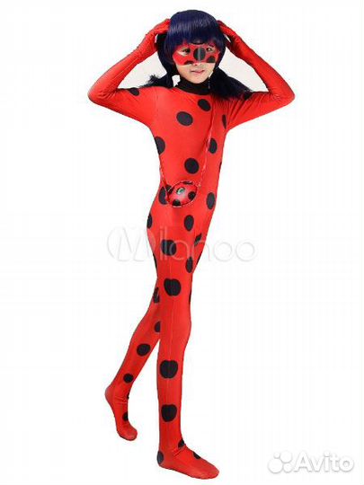 Карнавальный костюм Леди Баг Божья коровка