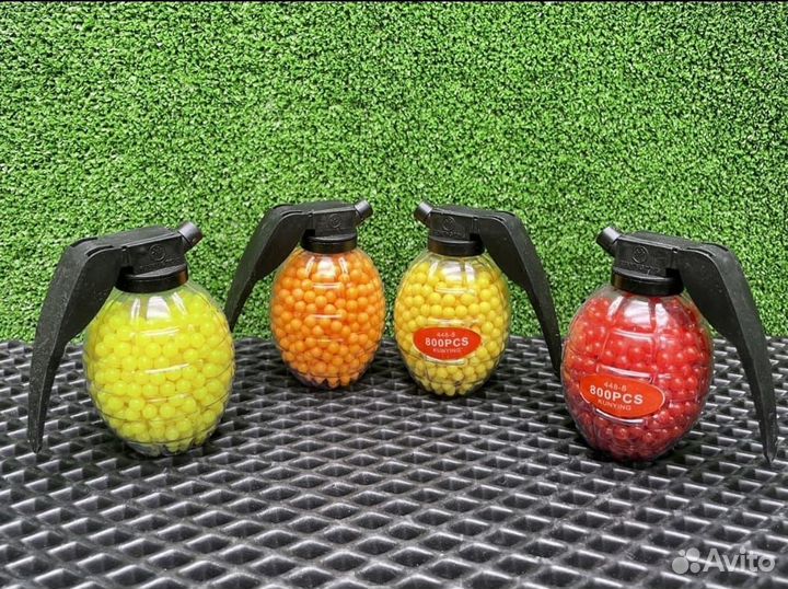 Пули шарики 6мм для детского оружия