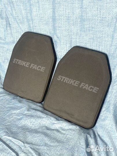 Бронеплиты бр 5 2 шт / Протокол испытания