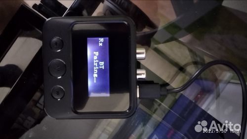 Bluetooth 5,0 аудио передатчик приемник с ЖК-диспл