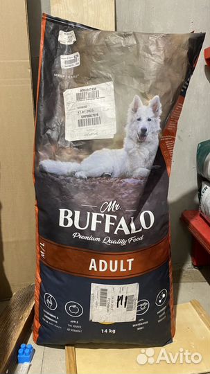 Корм для собак крупных пород Buffalo 14кг