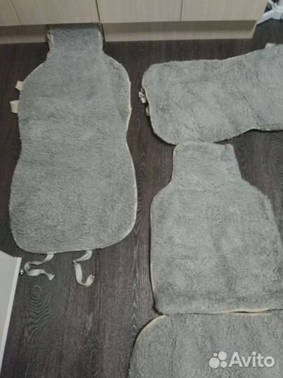 Меховые накидки комплект