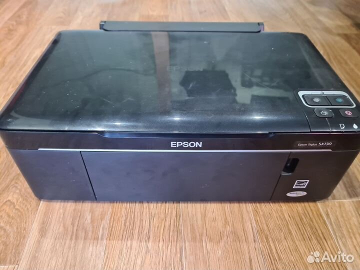 Цветной струйный мфу принтер epson sx 130