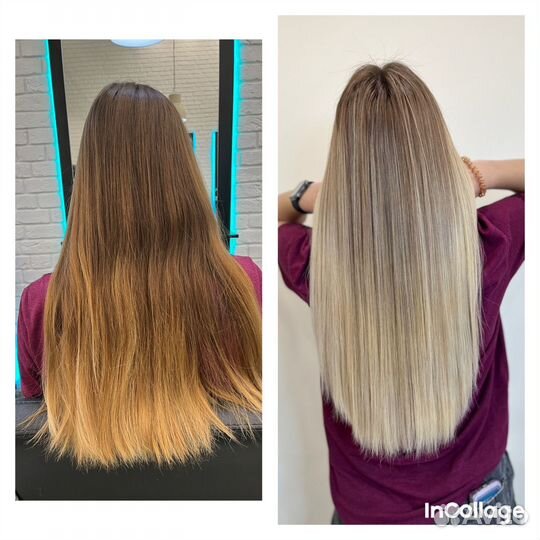 Модель на сложное окрашивание