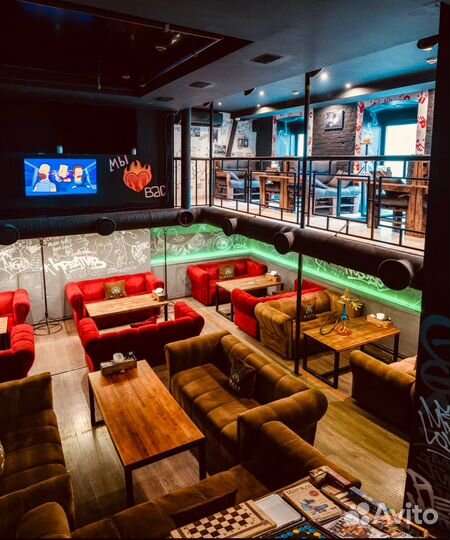 Готовый бизнес. Кальянная - бар, караоке, лаунж