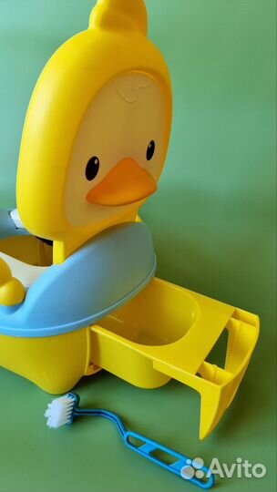 Горшок детский Уточка новый