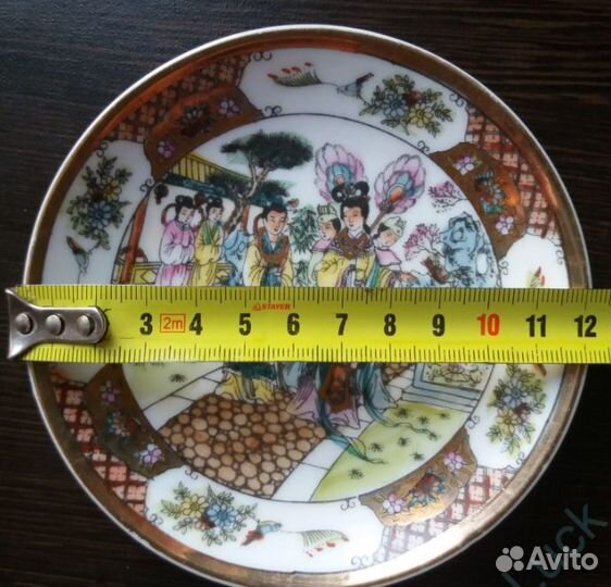 Тарелка блюдце декоративное винтаж