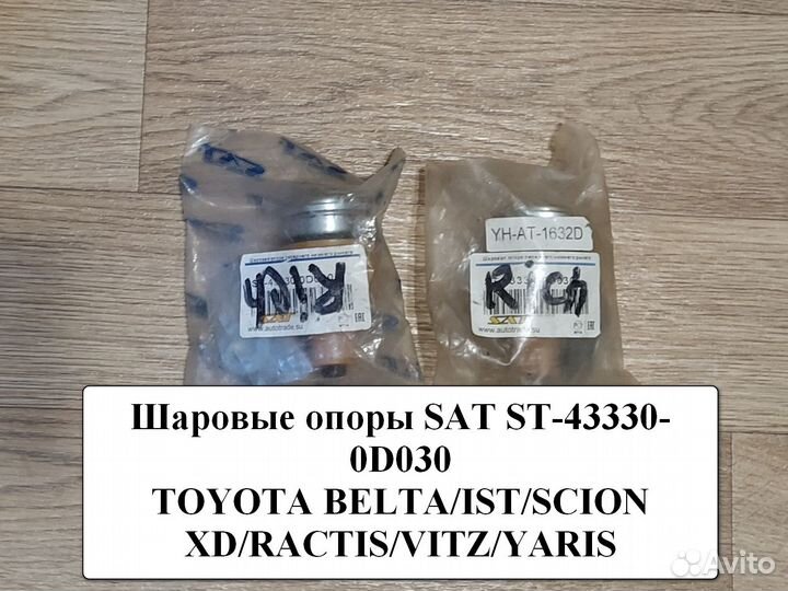 Шаровые опоры