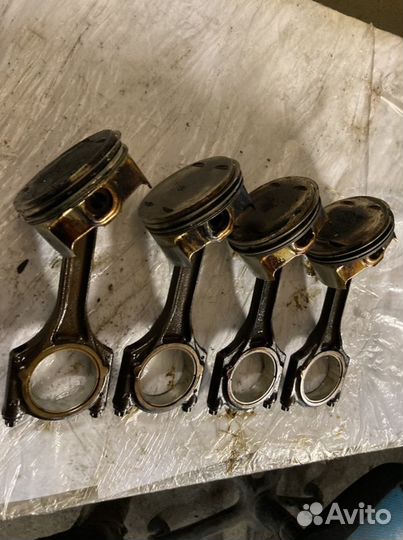 Шатуны колен вала поршень ваз 1118 2170 2190