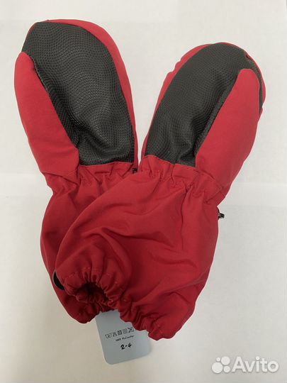 Новые детские зимние варежки- краги, 2-4 года